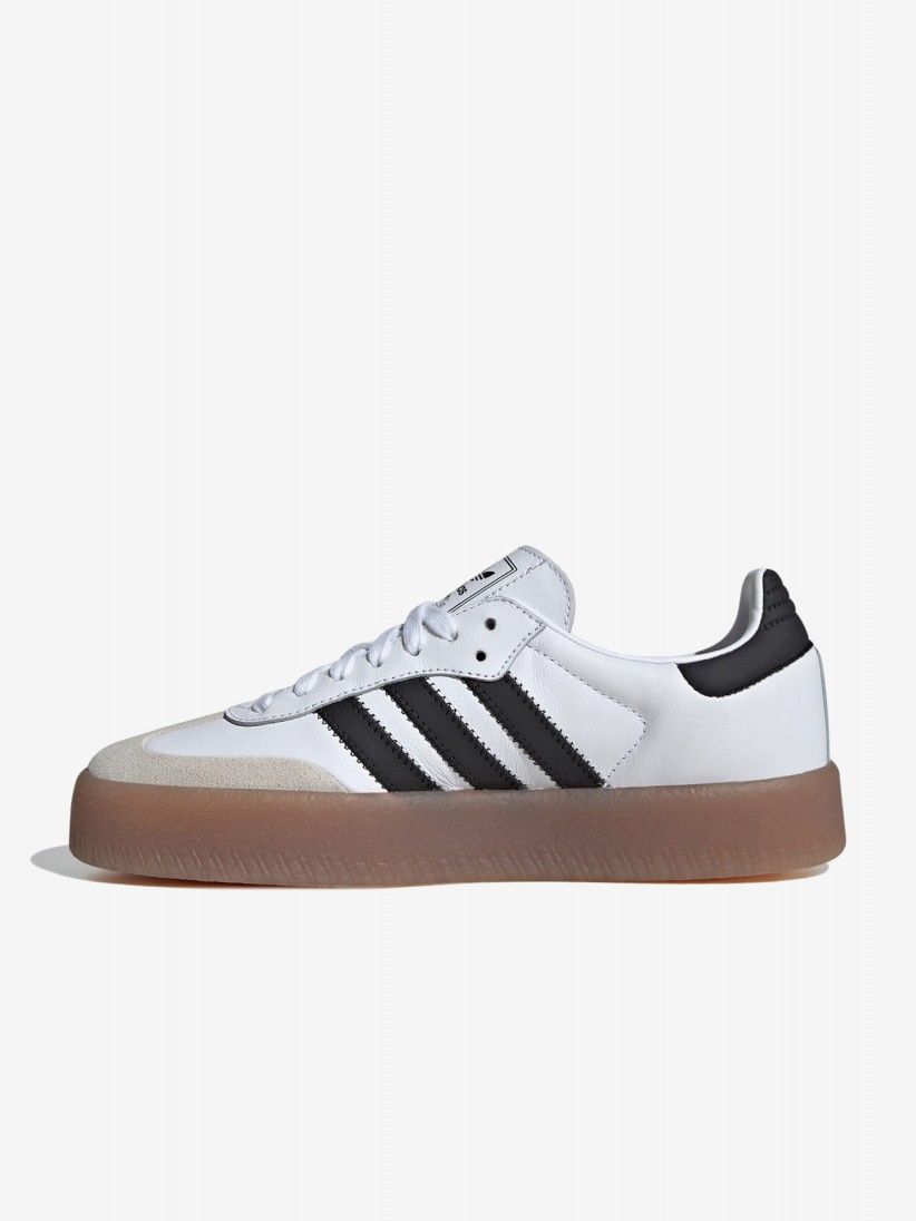 Adidas Sambae W White and Black Sneakers