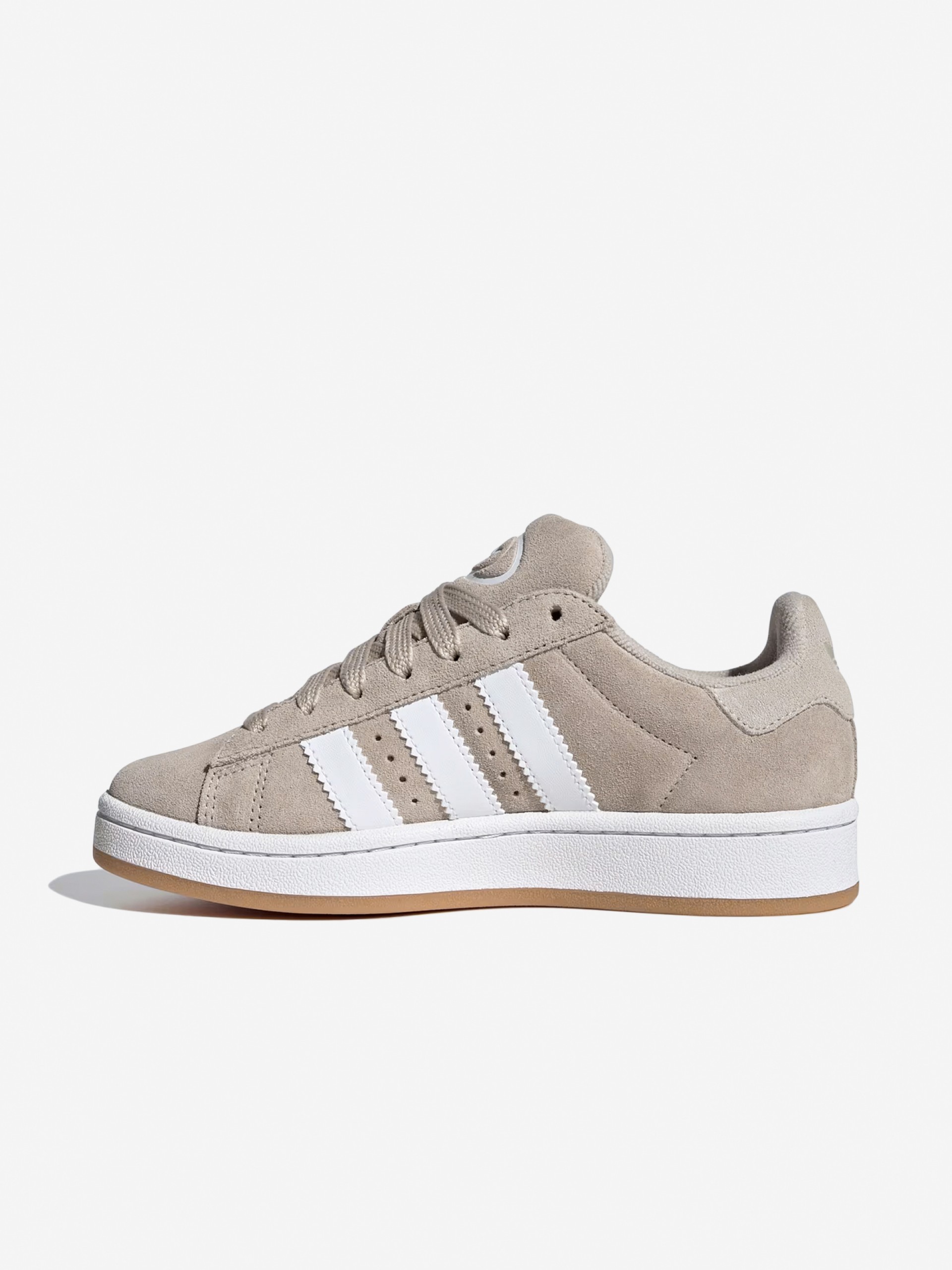 Zapatillas Adidas Campus 00s J Beige De Gamuza