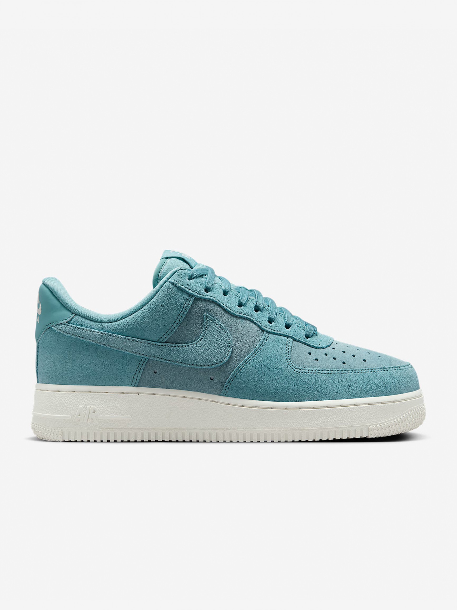 Sapatilhas Nike Air Force 1 07 Azuis Em Camurça Para Mulher