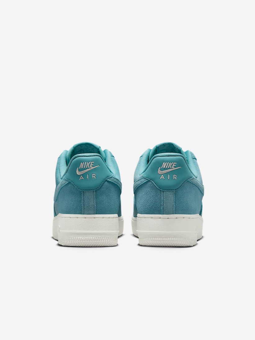 Sapatilhas Nike Air Force 1 07 Azuis Em Camura Para Mulher