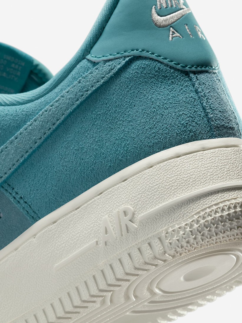 Sapatilhas Nike Air Force 1 07 Azuis Em Camura Para Mulher