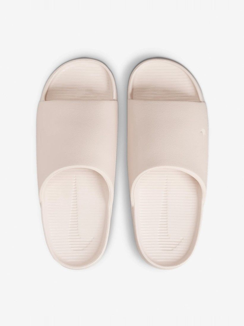 Chanclas Nike Calm Beige Para Mujer