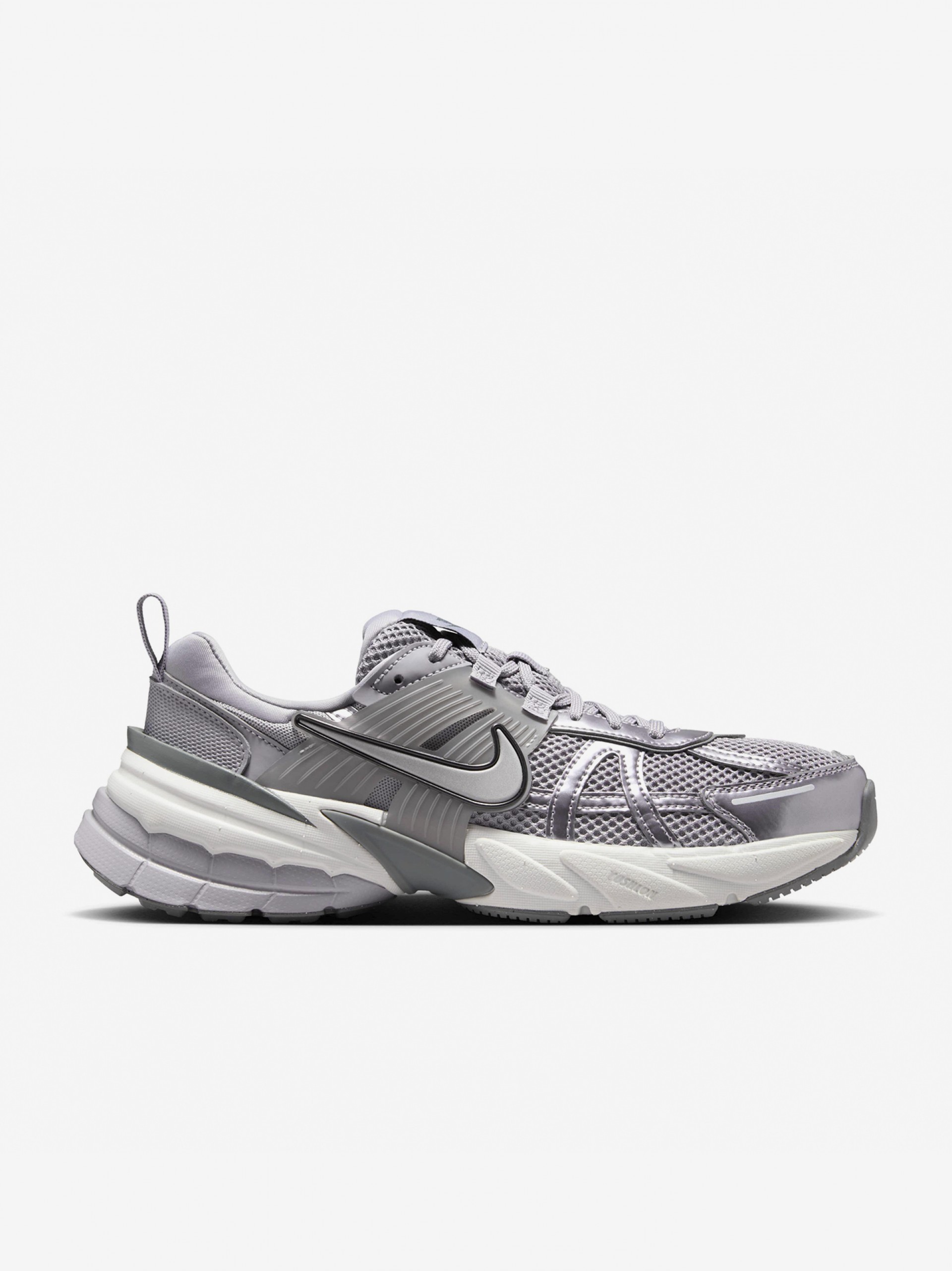 Sapatilhas Nike V2K Run Cinzentas e Prateadas Para Mulher