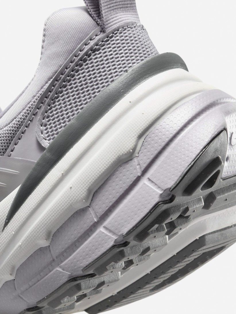 Nike V2K Run Grey and Silver Sneakers For Women