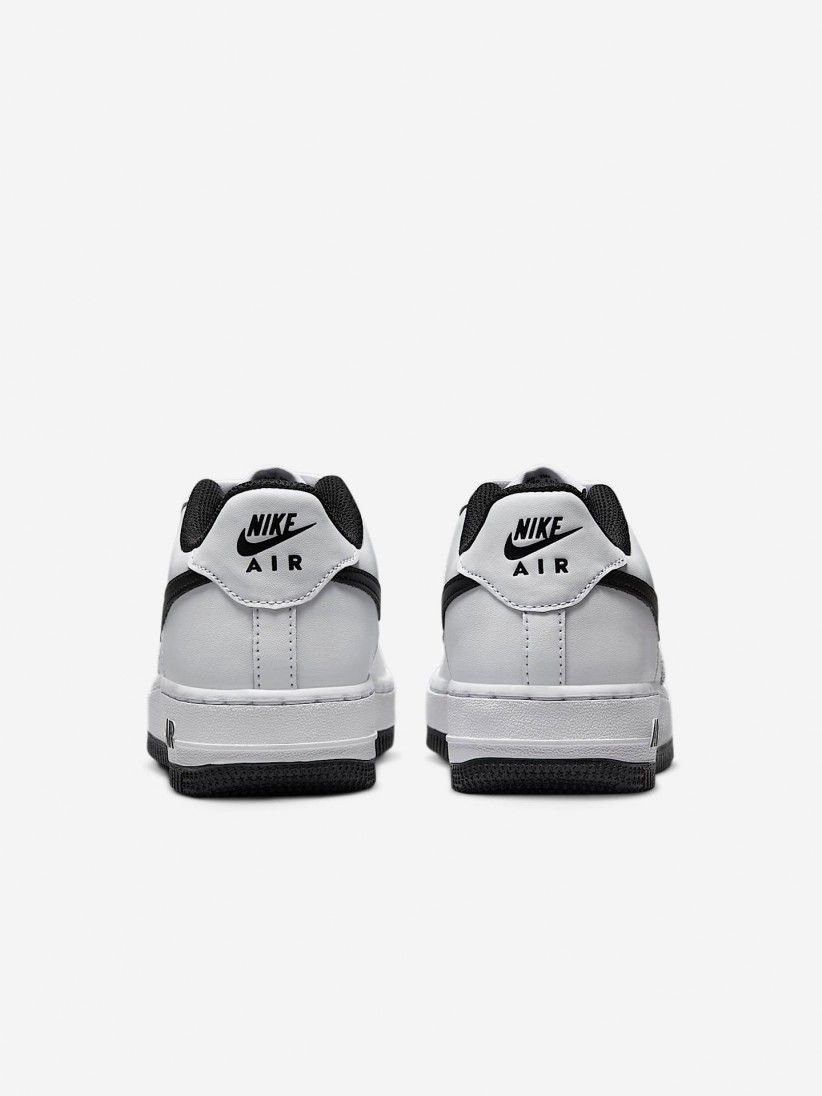Sapatilhas Nike Air Force 1 LV8 Brancas e Pretas Jnior