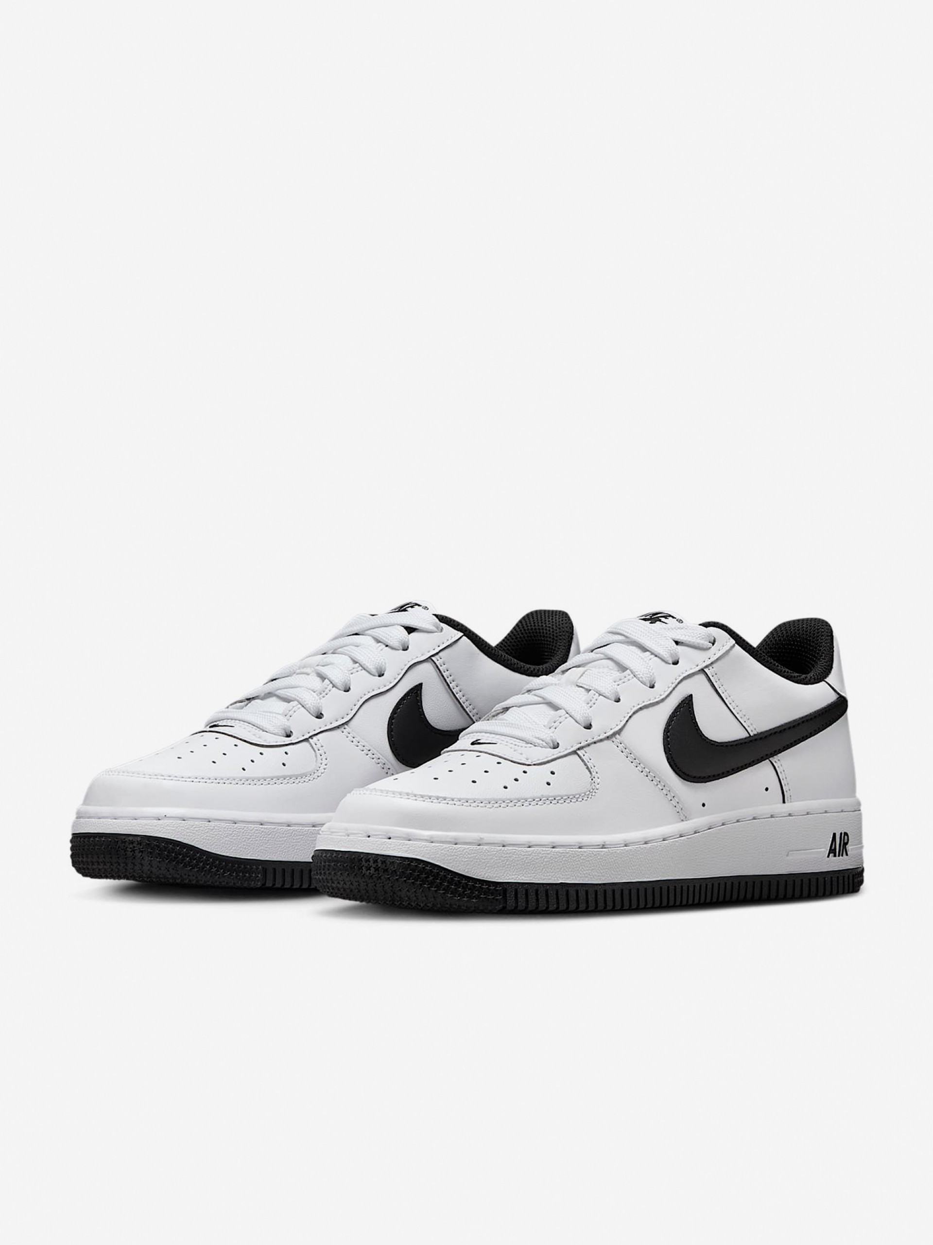 Nike Air Force 1 LV8 White and Black Junior Sneakers