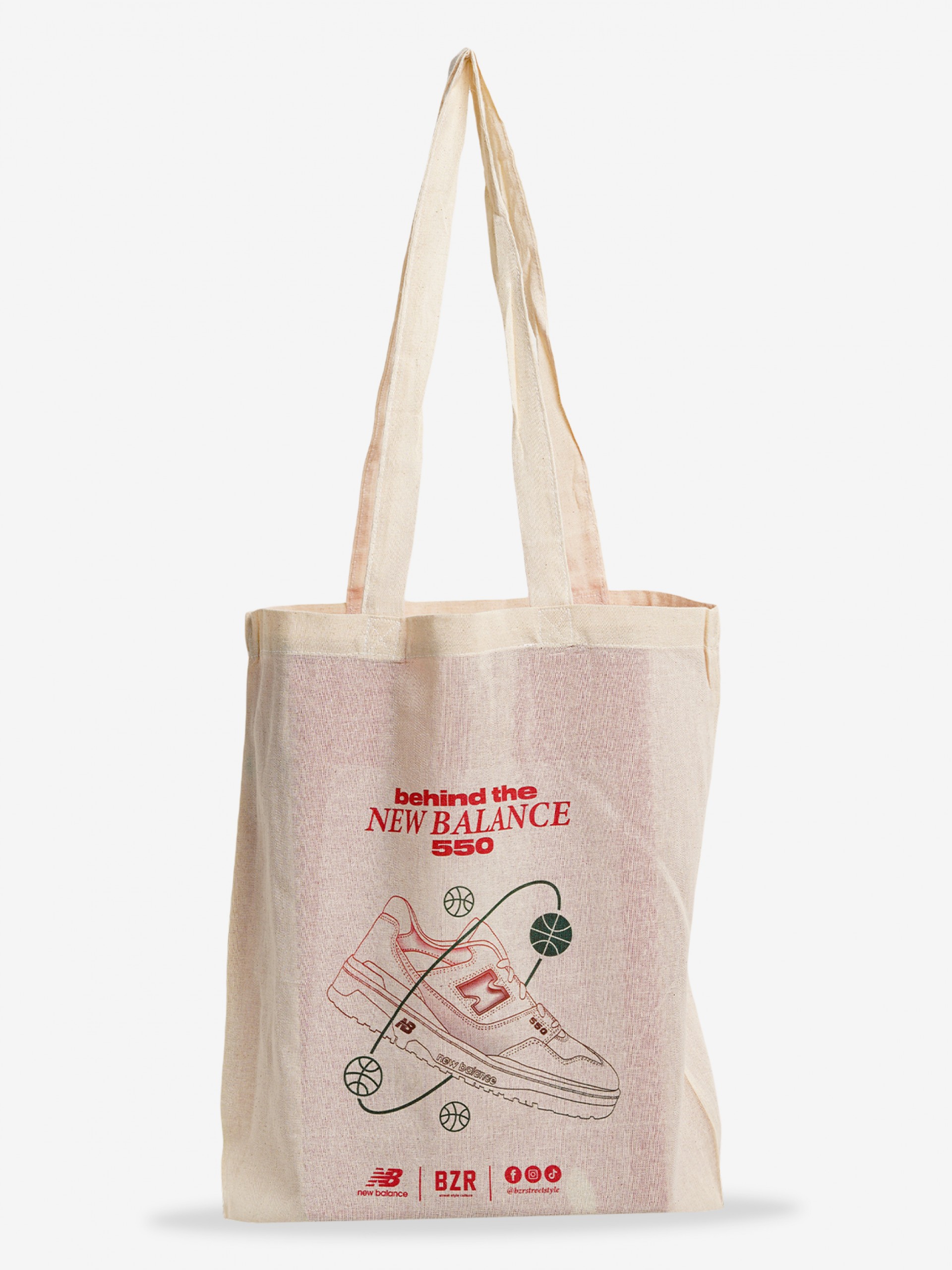 New Balance 550 Beige Bag