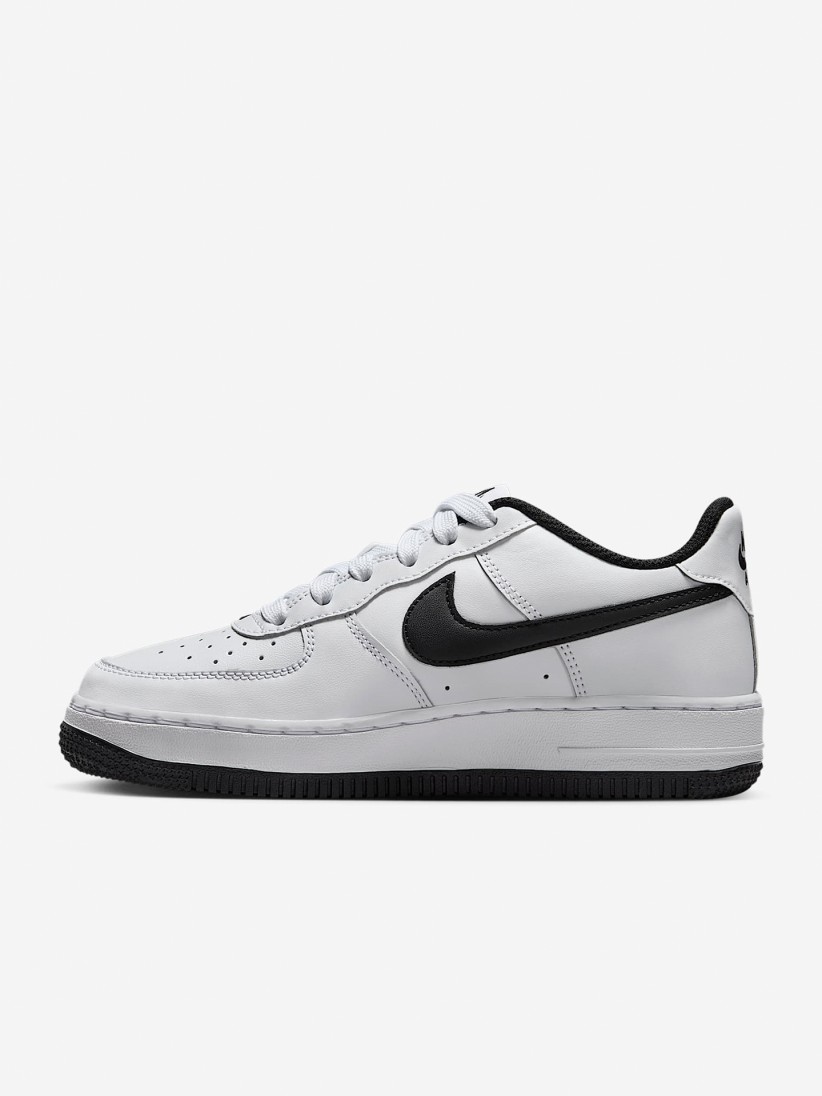 Sapatilhas Nike Air Force 1 LV8 Brancas e Pretas Jnior