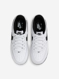 Sapatilhas Nike Air Force 1 LV8 Brancas e Pretas Jnior