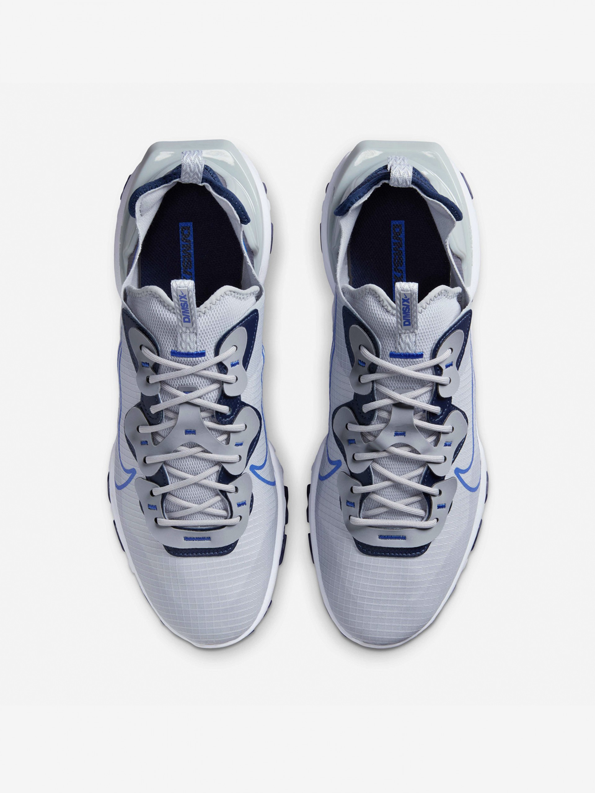 Zapatillas Nike React Vision Grises y Azules Para Hombre