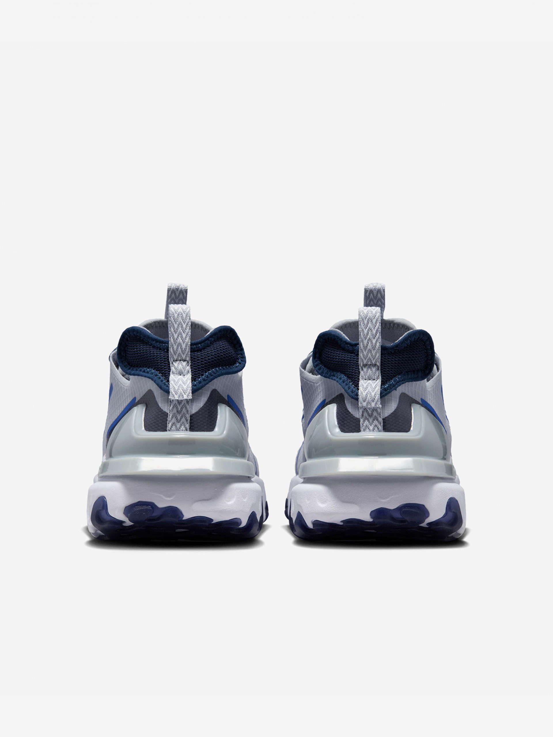 Zapatillas Nike React Vision Grises y Azules Para Hombre