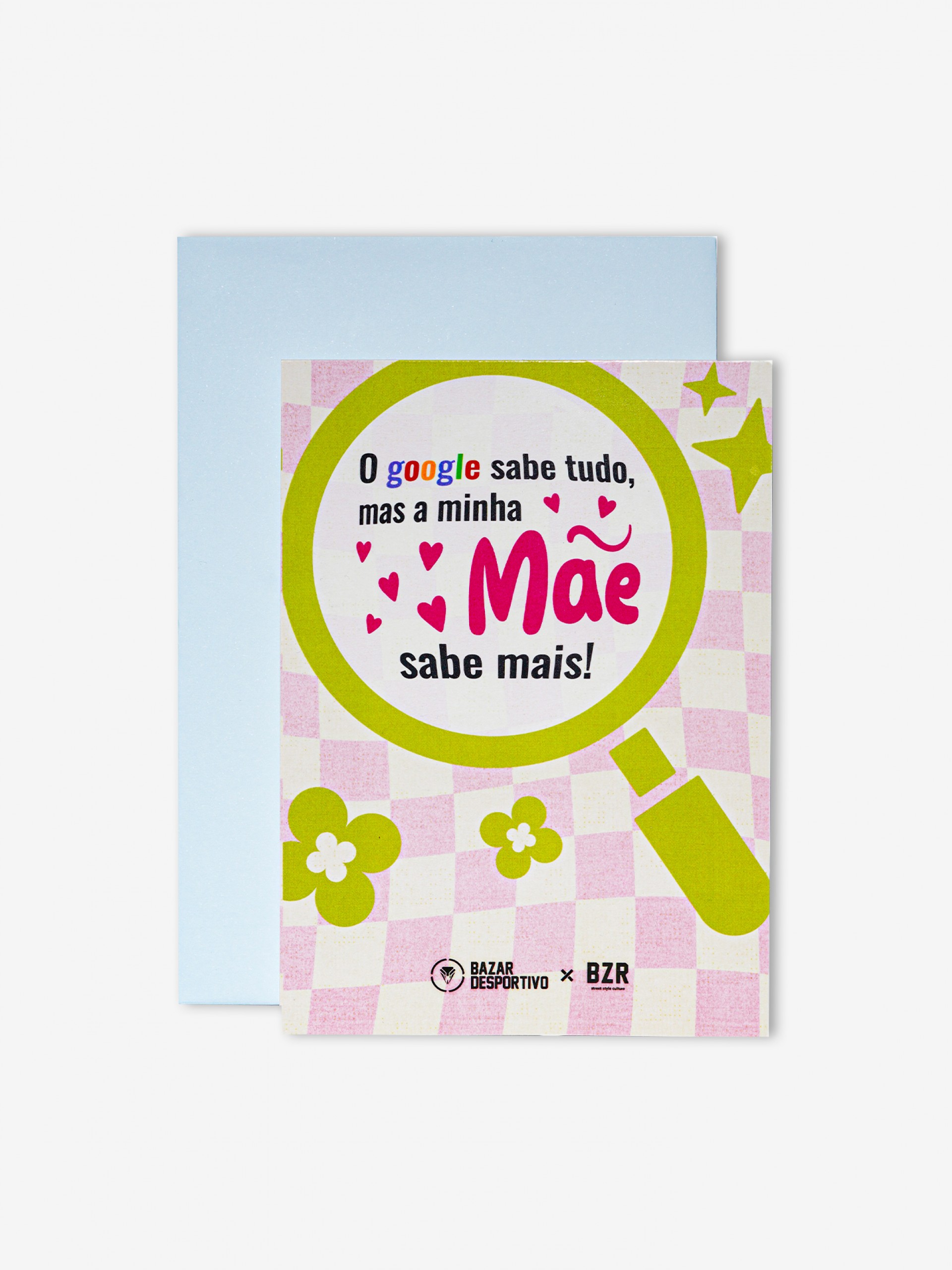 Mãe Sabe Mais (Mother Knows Best) Postcard