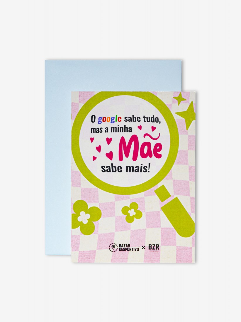 Me Sabe Mais (Mother Knows Best) Postcard