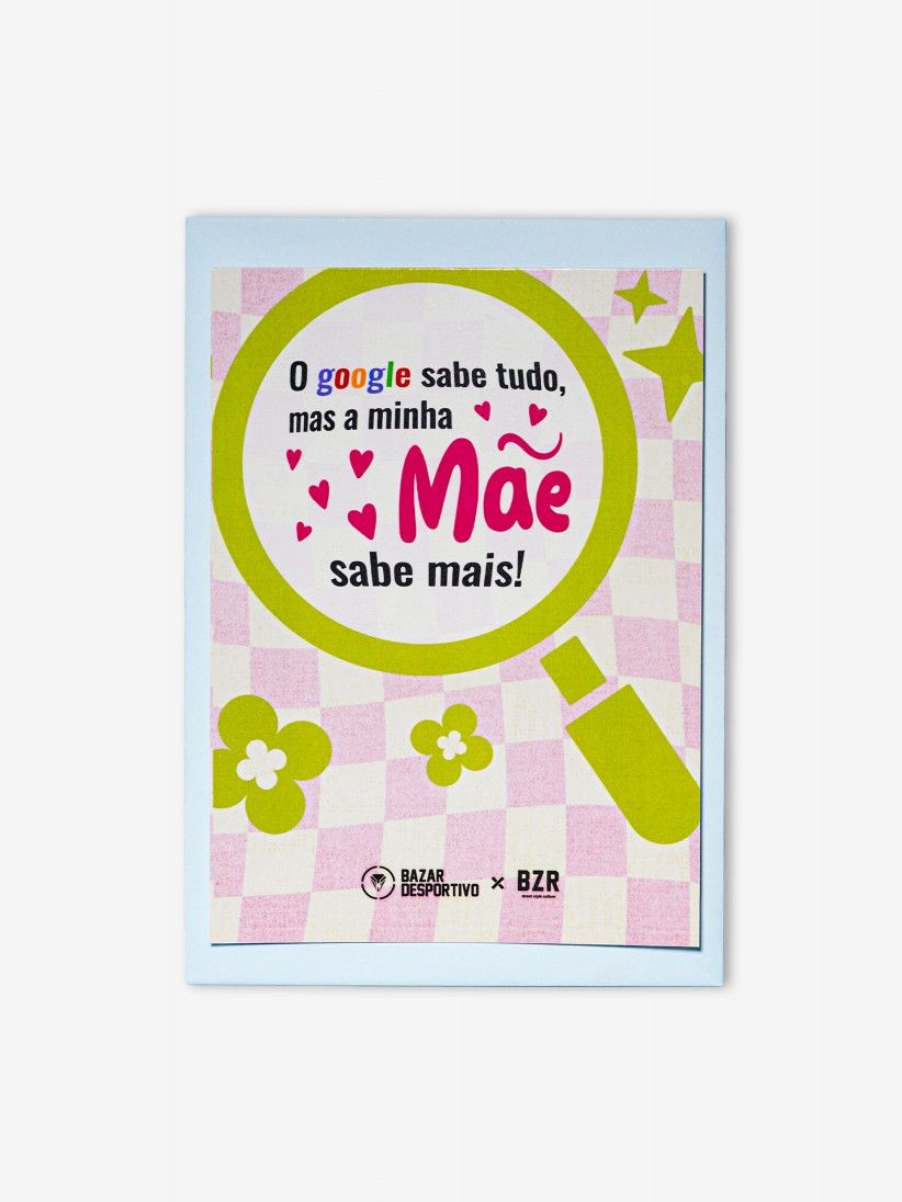 Me Sabe Mais (Mother Knows Best) Postcard