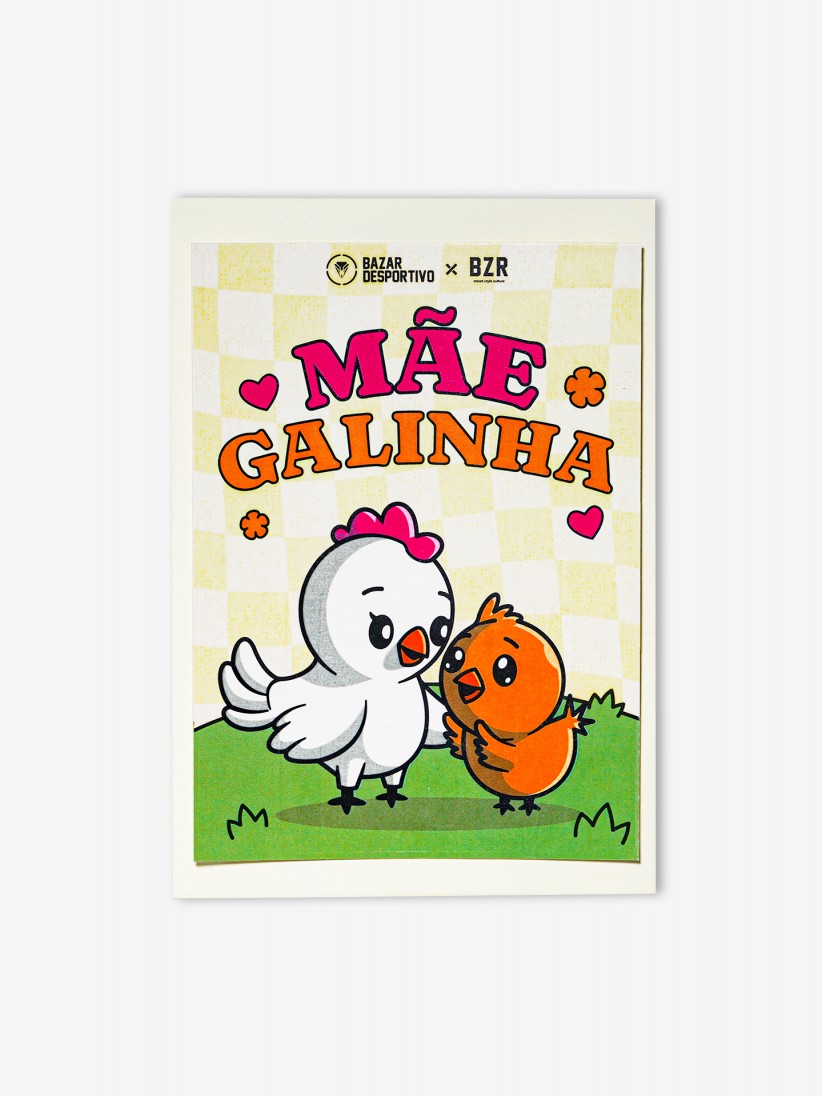 Me Galinha (Mother Hen) Postcard