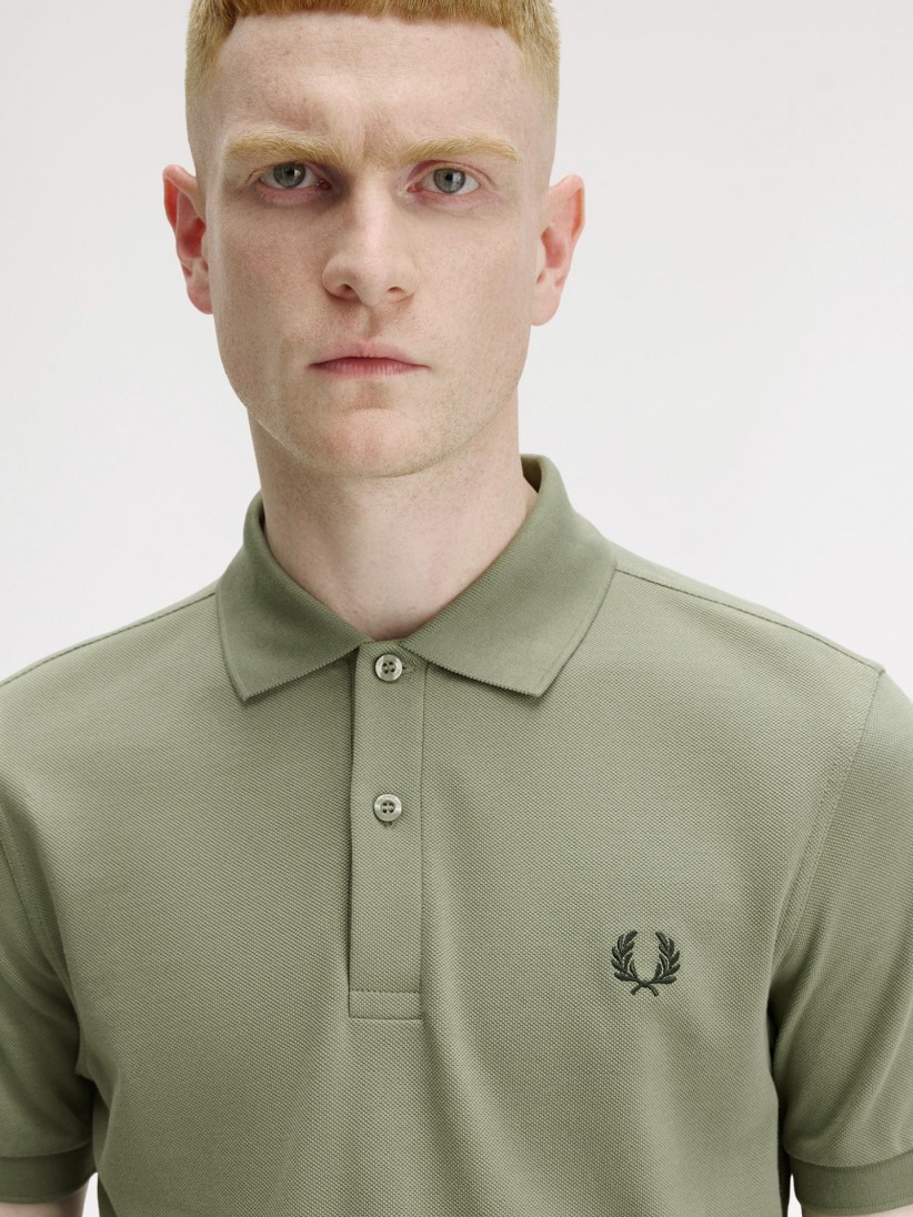 Fred Perry M6000 Green Polo Shirt