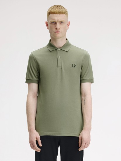 Fred Perry M6000 Green Polo Shirt
