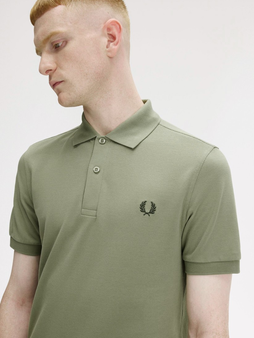 Fred Perry M6000 Green Polo Shirt