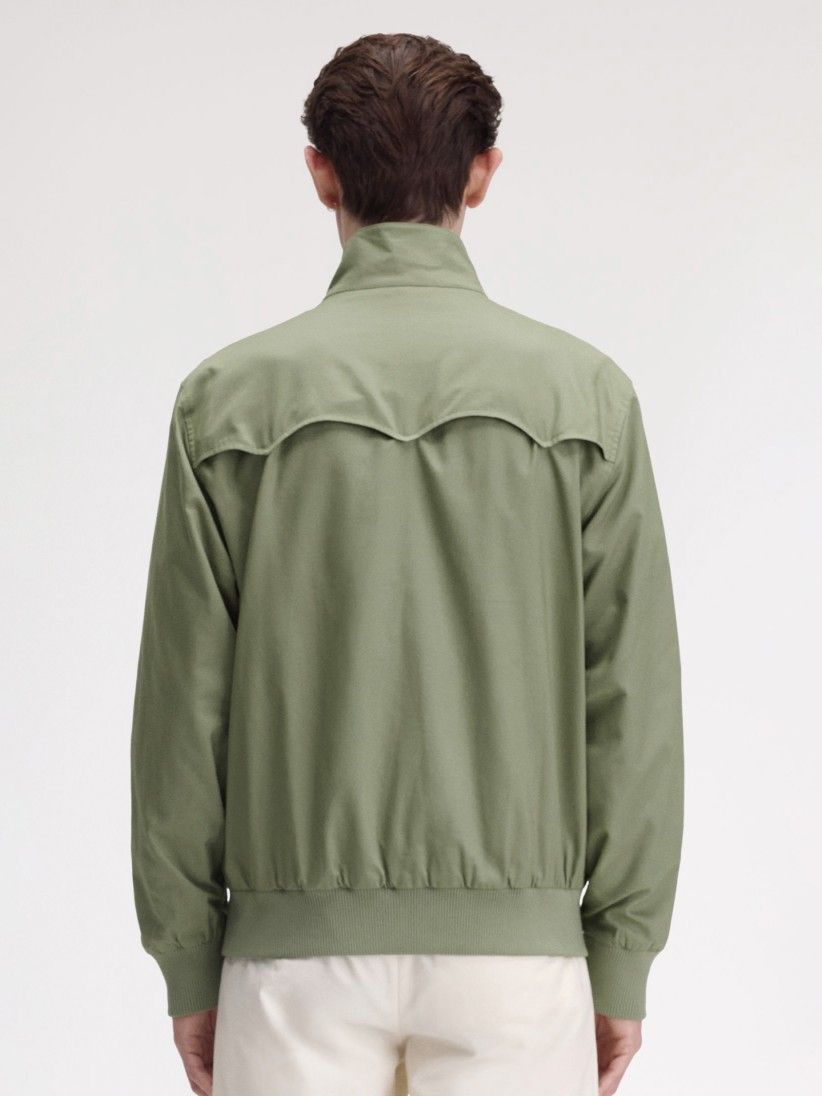 Fred Perry Classic Harrington Green Jacket