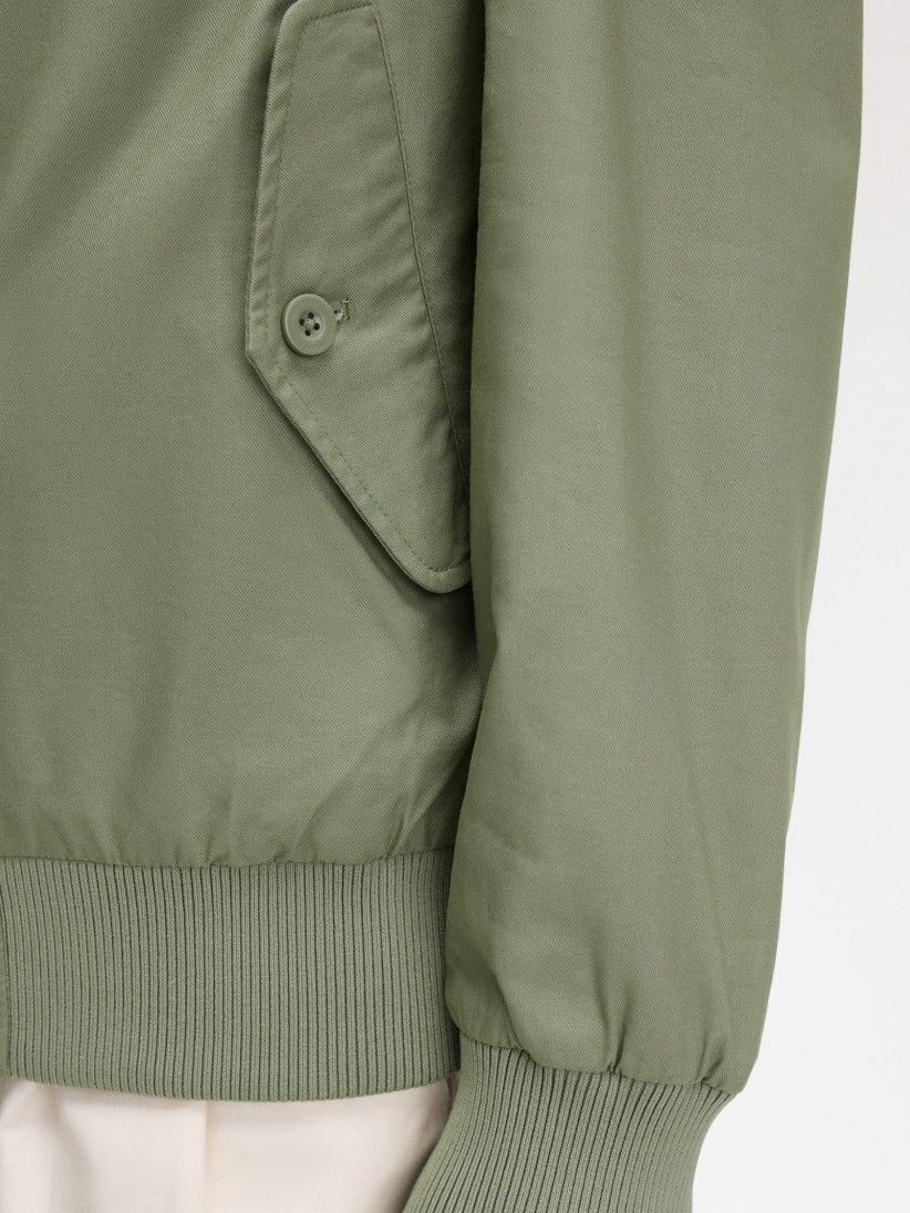 Fred Perry Classic Harrington Green Jacket