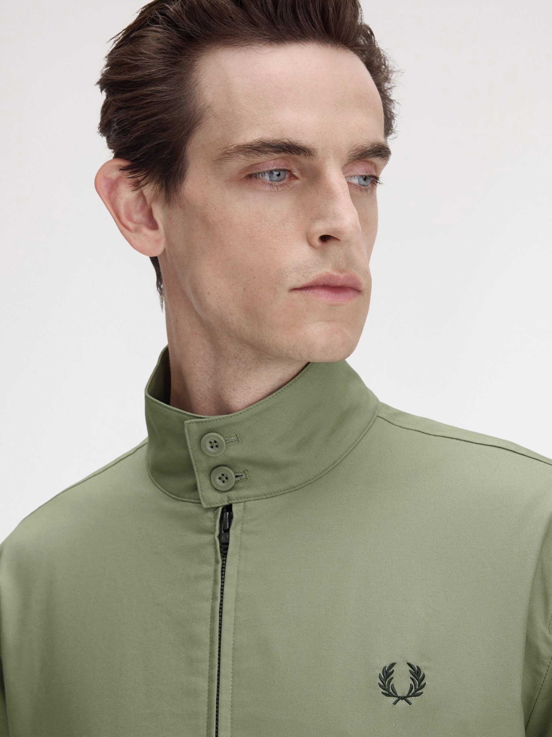 Chaqueta Fred Perry Classic Harrington Verde
