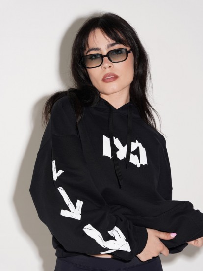 Pixis The Urban Black Hoodie