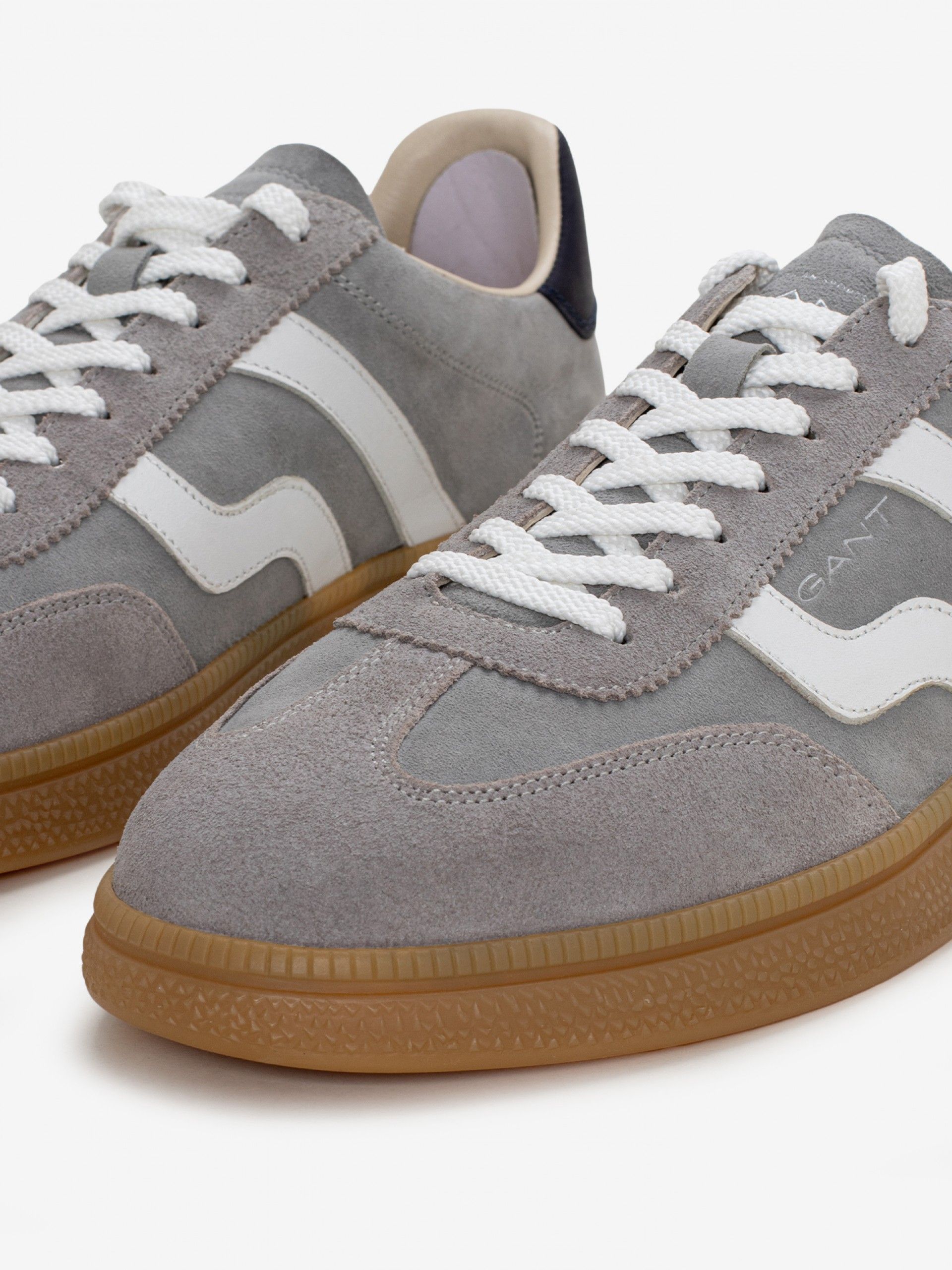 Zapatillas Gant Cuzmo Grises De Gamuza