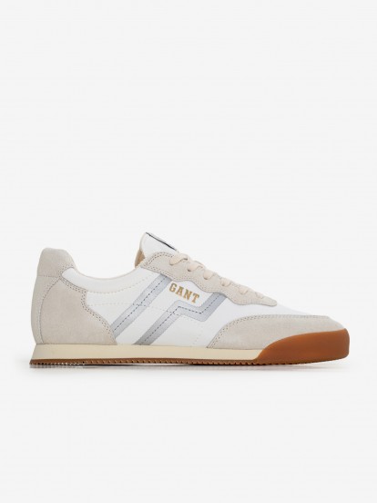 Zapatillas Gant Beylana Blancas y Grises