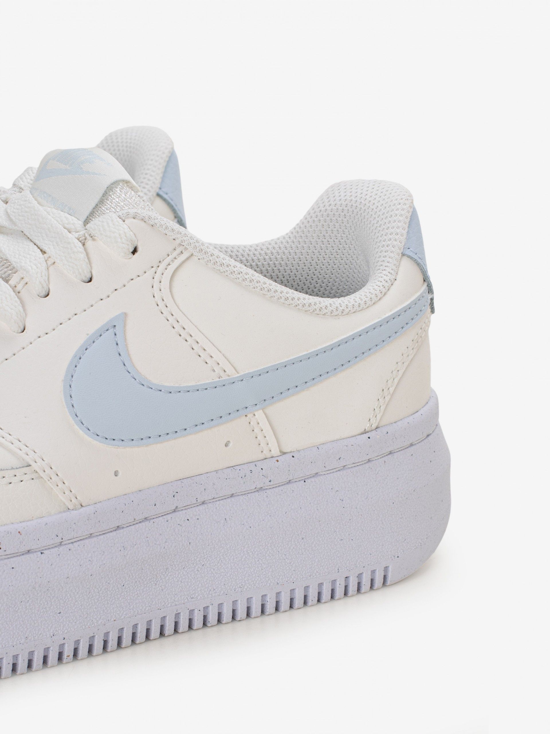 Zapatillas Nike Court Vision Alta Amarillas y Azules Para Mujer