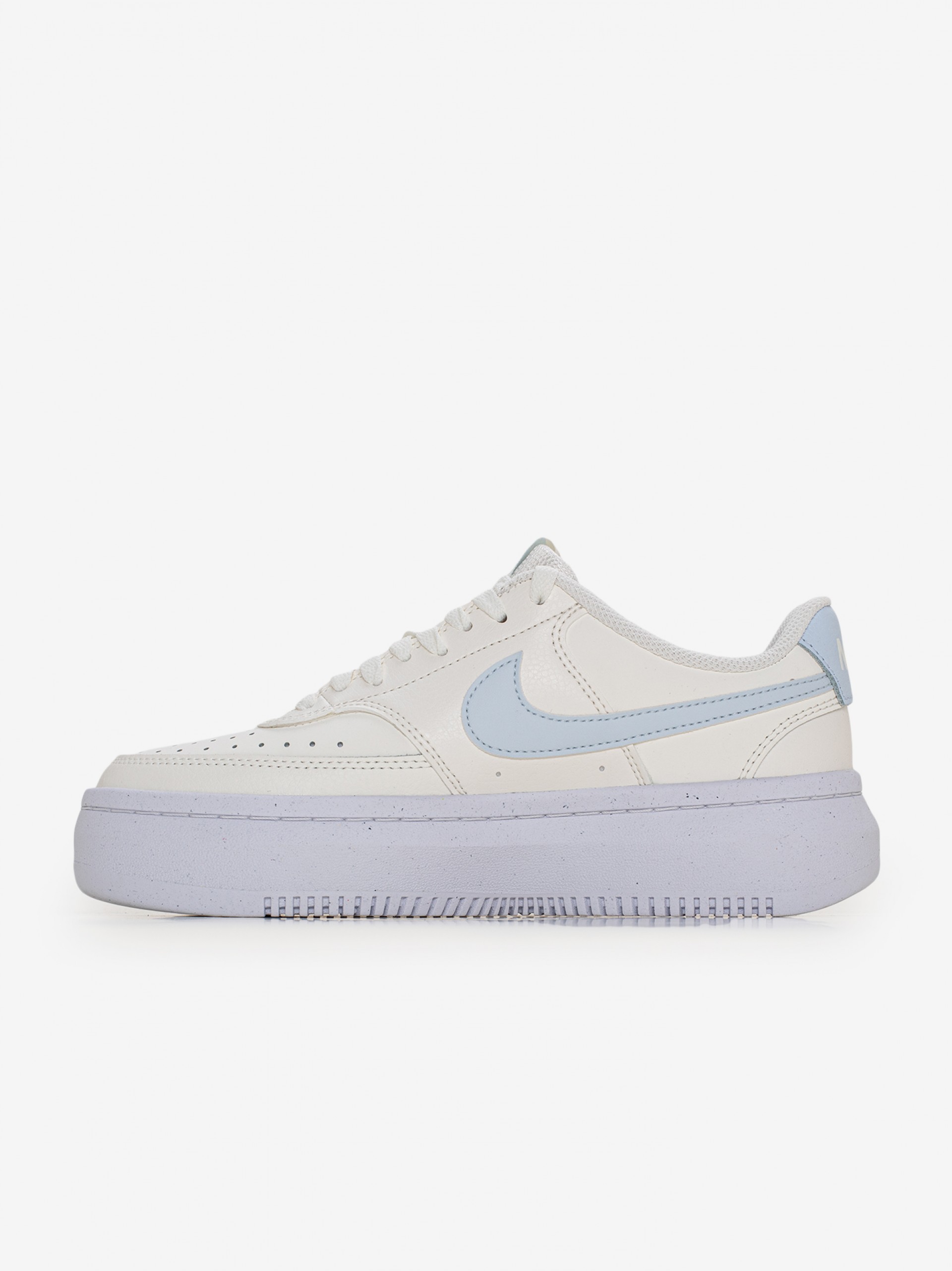 Zapatillas Nike Court Vision Alta Amarillas y Azules Para Mujer