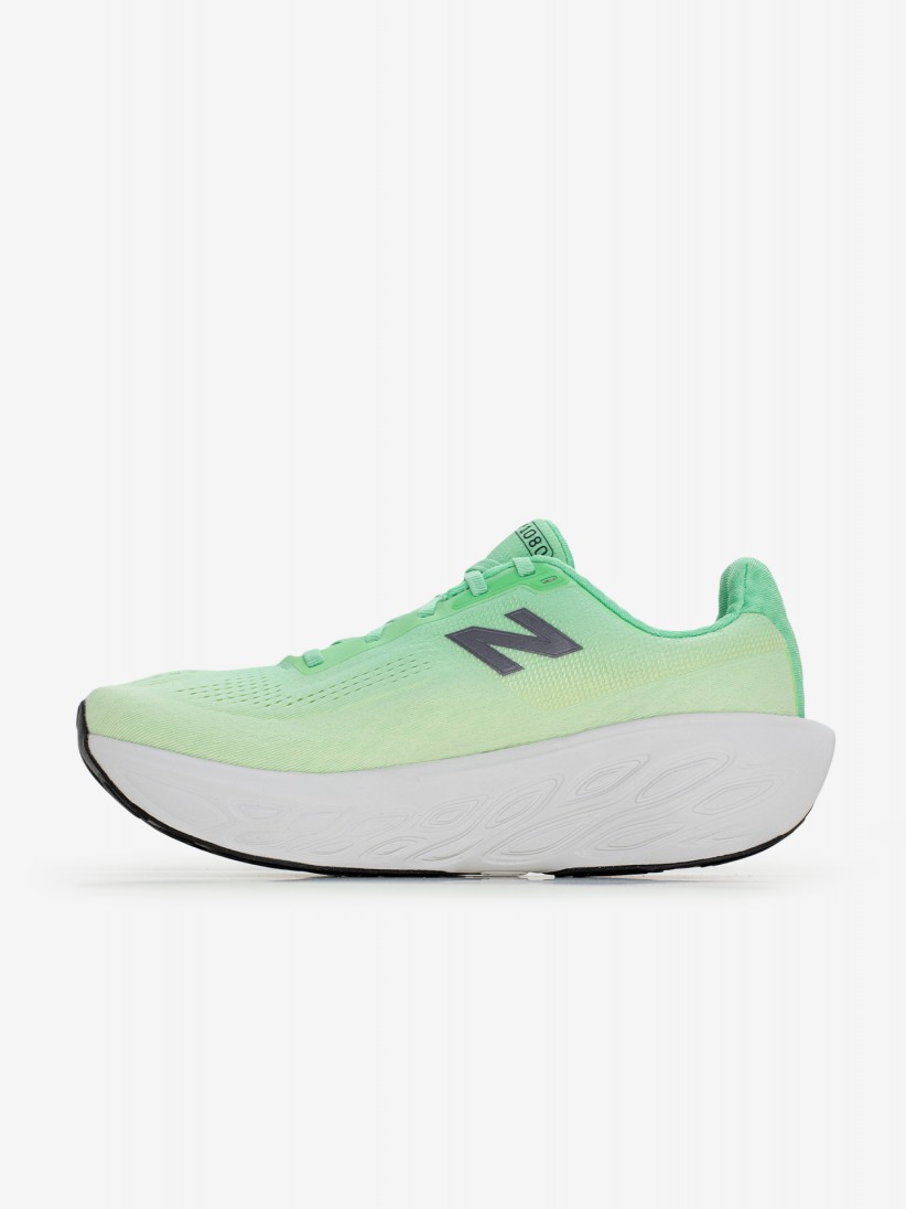Sapatilhas New Balance Fresh Foam X 1080 v14 Verdes e Brancas Para Mulher