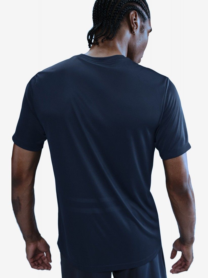 Camiseta de Baloncesto Nike Dri-FIT Azul Marino Para Hombre