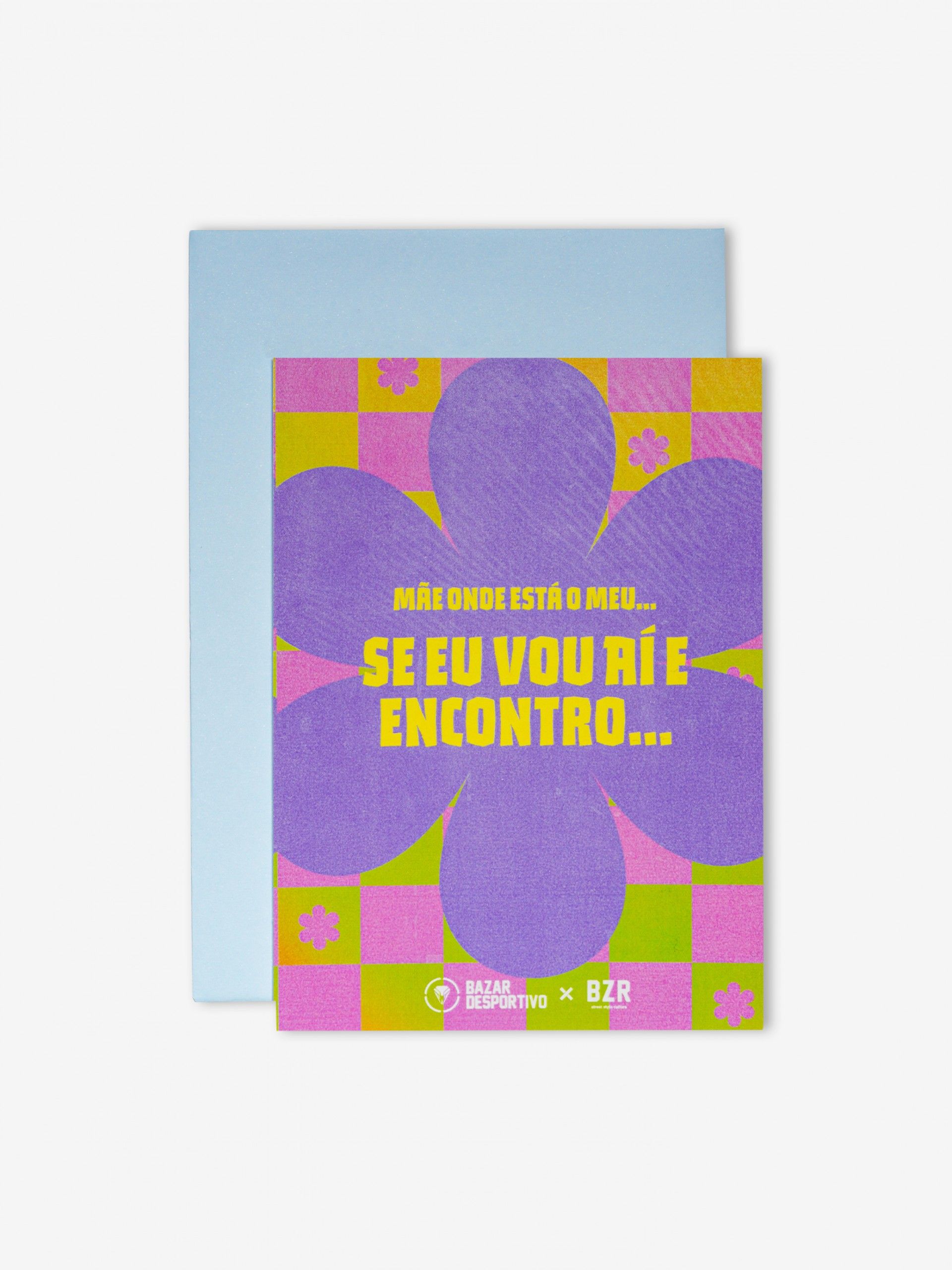 Mãe Onde Está o Meu... (Mum Where's My...) Postcard