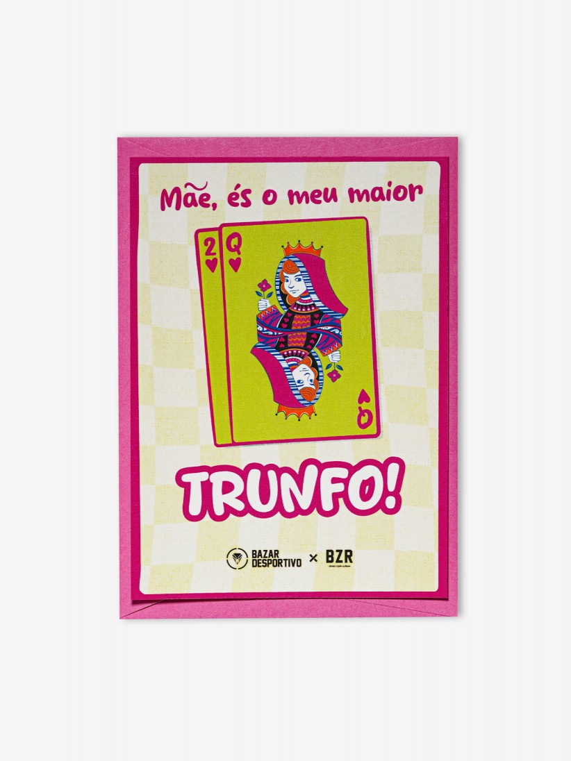 Me, s o Meu Maior Trunfo (Mum You're My Greatest Asset) Postcard