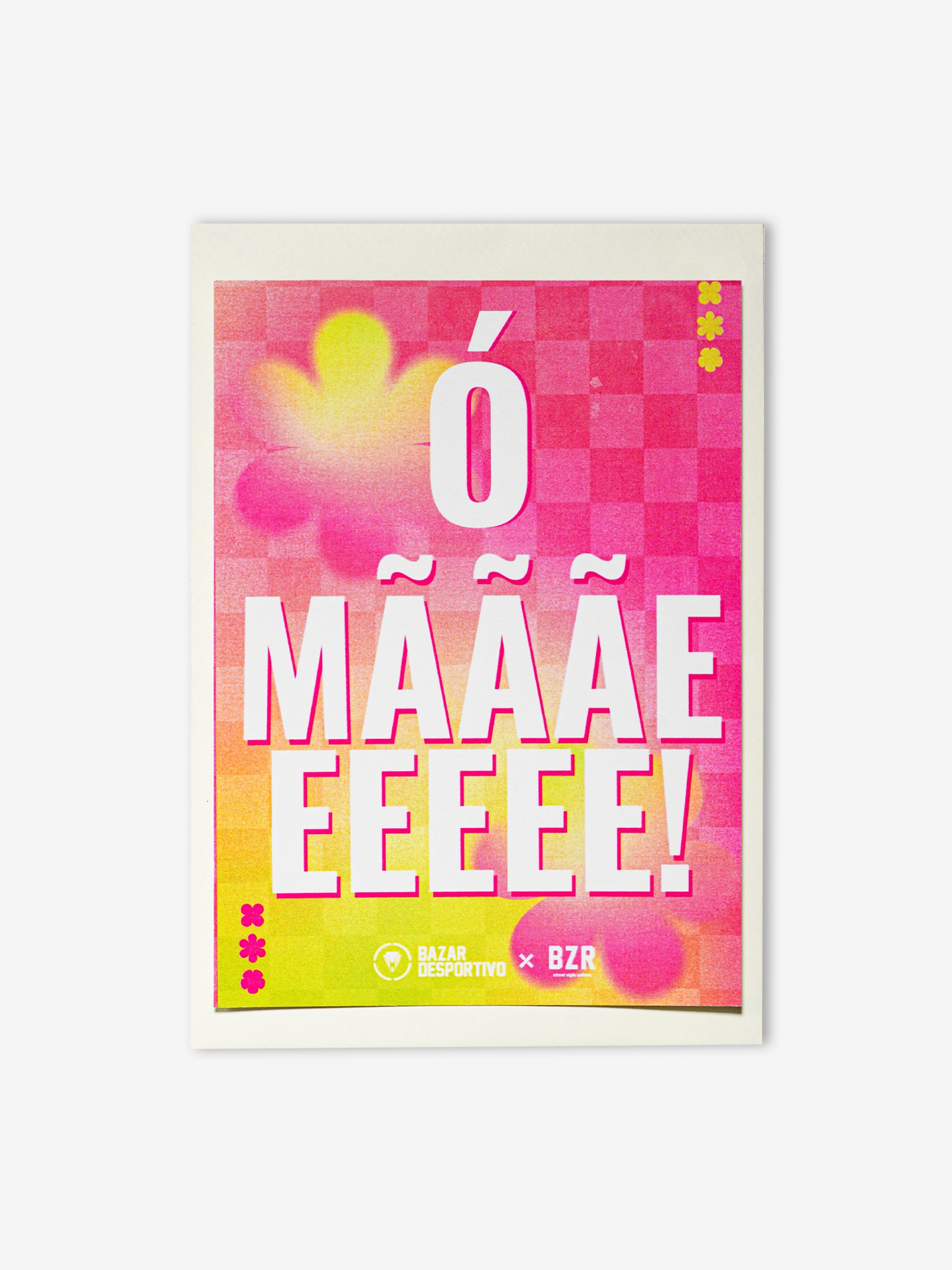Ó Mãããeeeee! (Muuuuuuuum!) Postcard