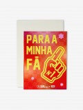 Para a Minha F N 1 (To My No. 1 Fan) Postcard