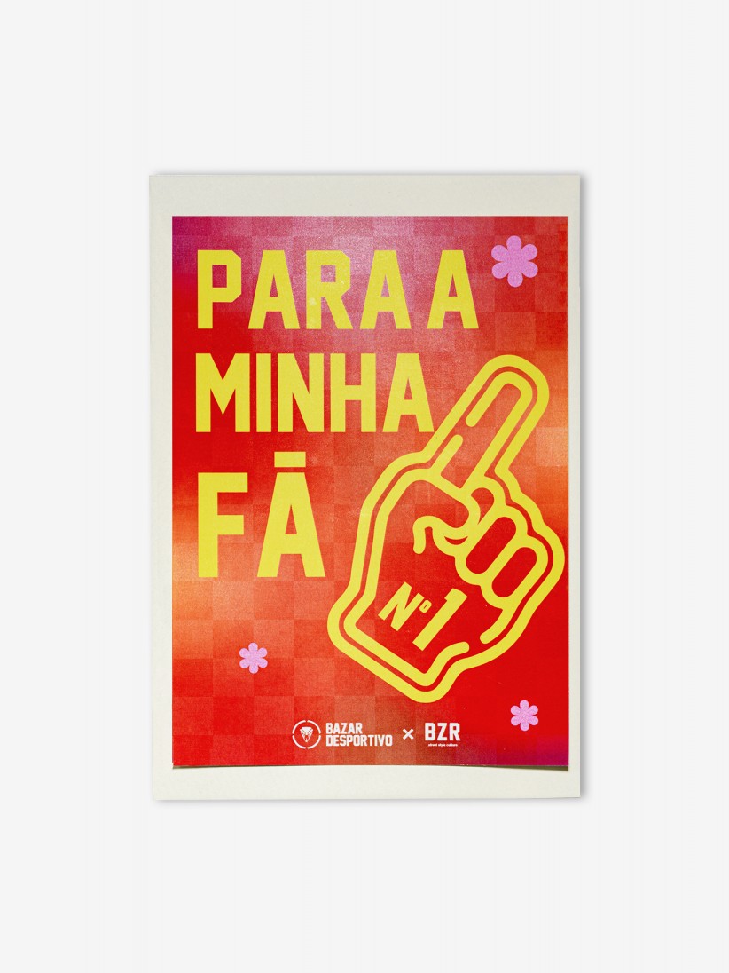 Para a Minha F N 1 (To My No. 1 Fan) Postcard