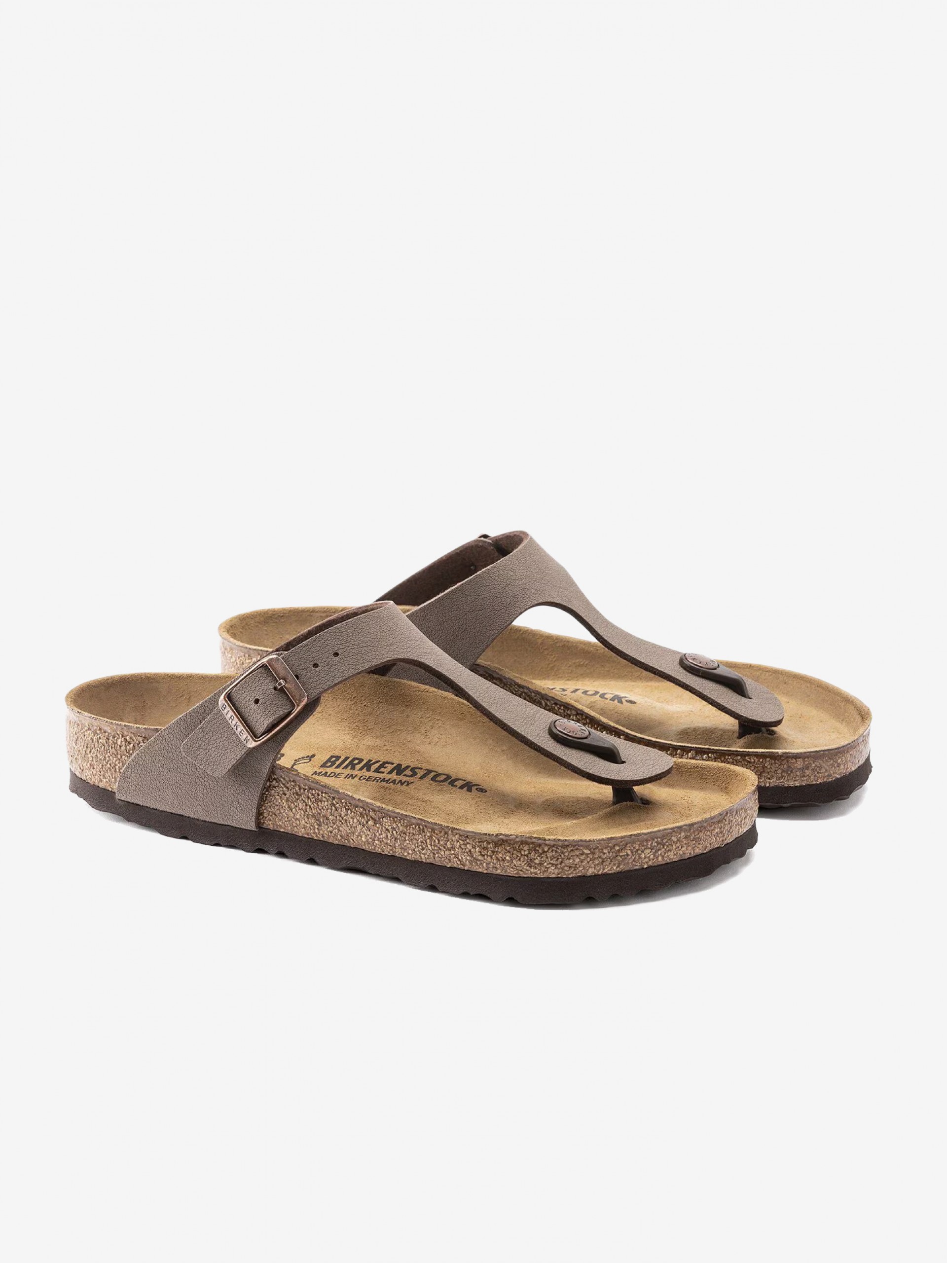 Chinelos Birkenstock Gizeh Birko-Flor Castanhos