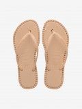 Chinelos Havaianas Slim Flatform Loop Premium Bege