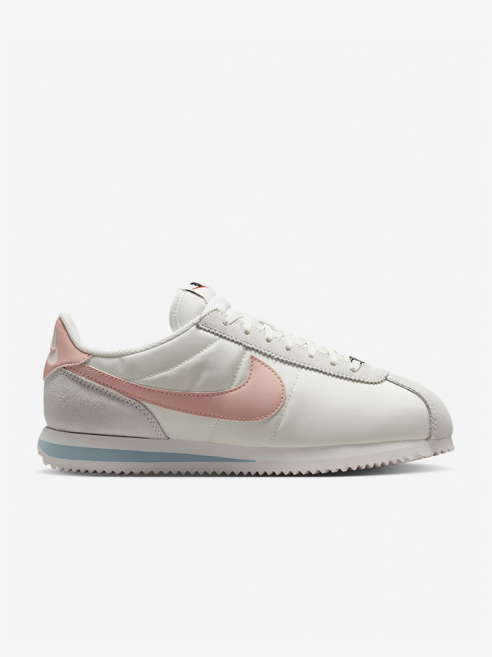 Sapatilhas Nike Cortez Bege e Rosa Para Mulher