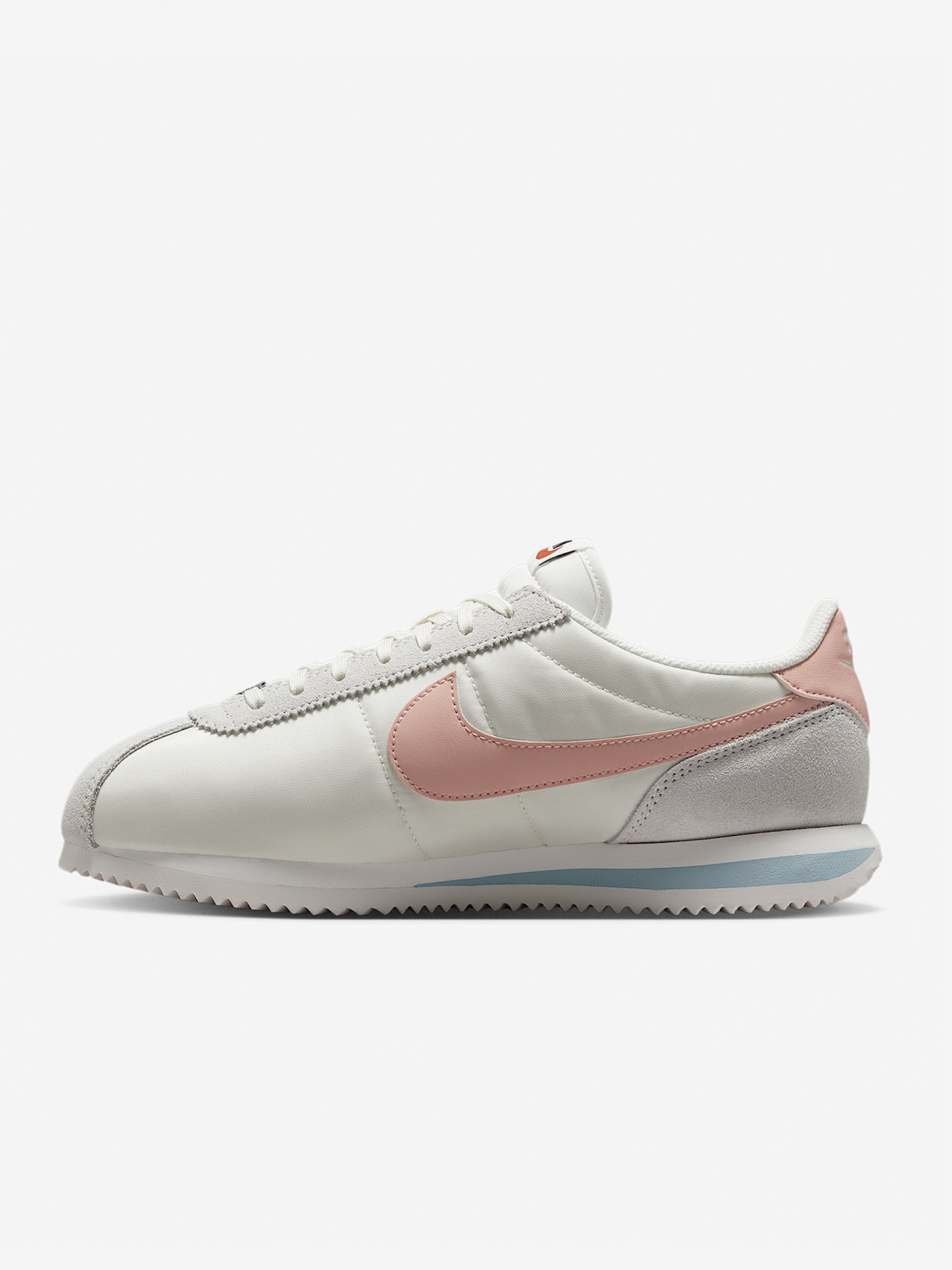 Sapatilhas Nike Cortez Bege e Rosa Para Mulher