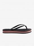 Chinelos Havaianas Slim Flatform Loop Premium Pretos