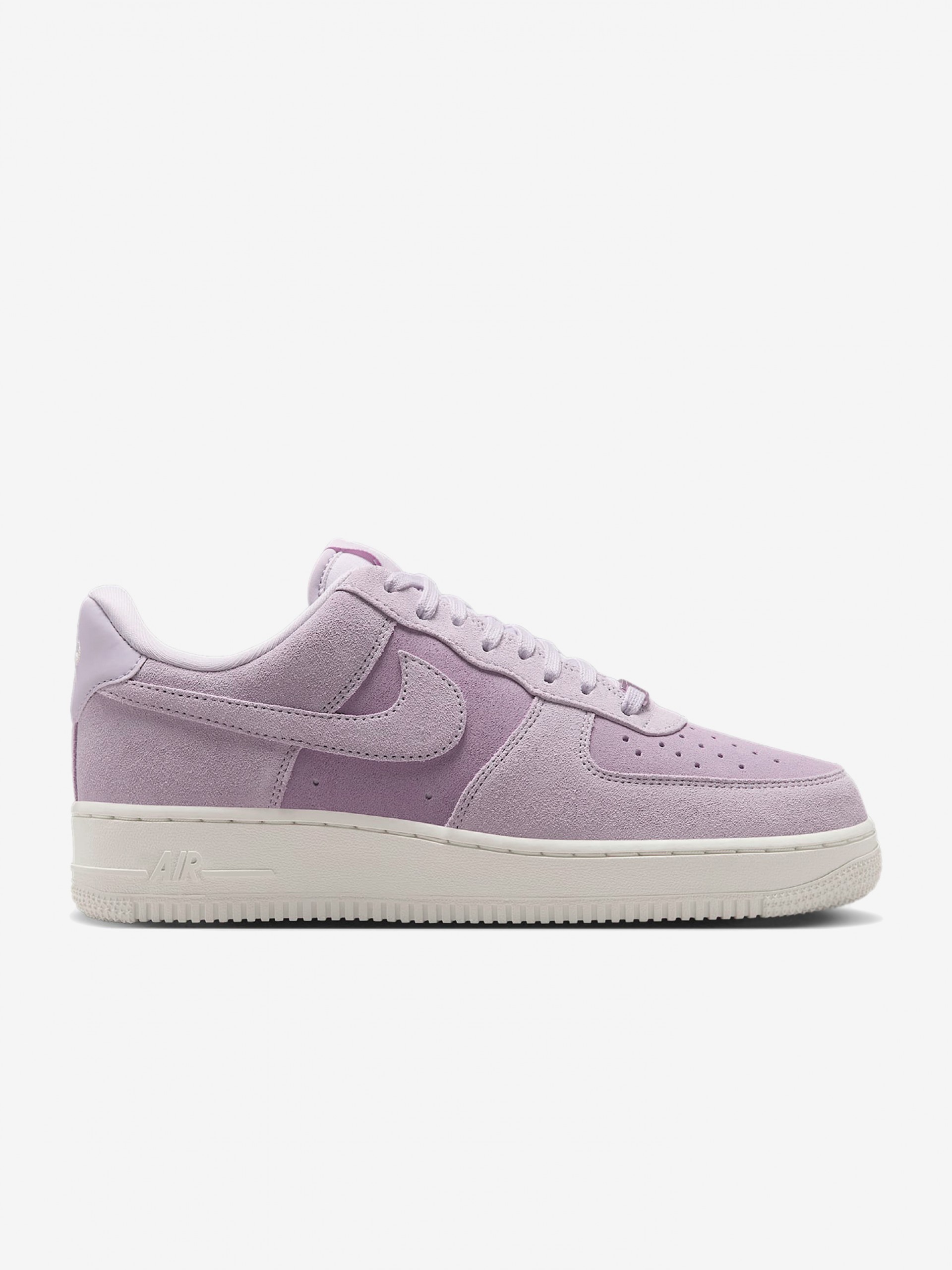 Zapatillas Nike Air Force 1 07 Lila De Gamuza Para Mujer