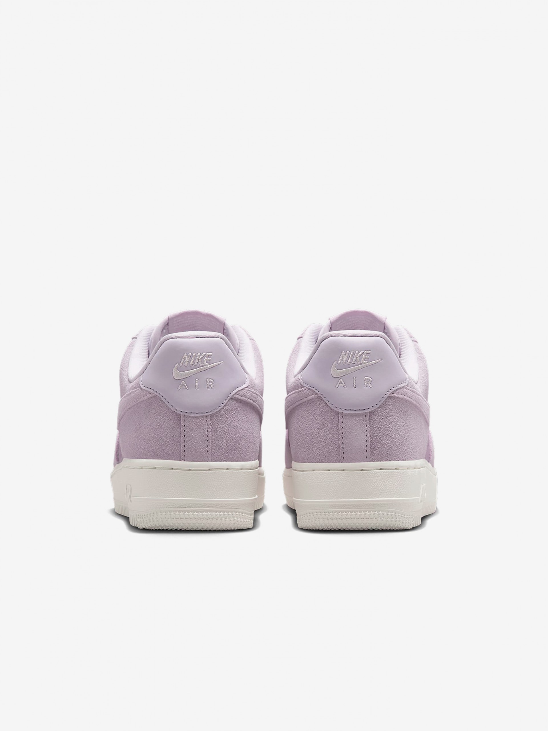 Zapatillas Nike Air Force 1 07 Lila De Gamuza Para Mujer