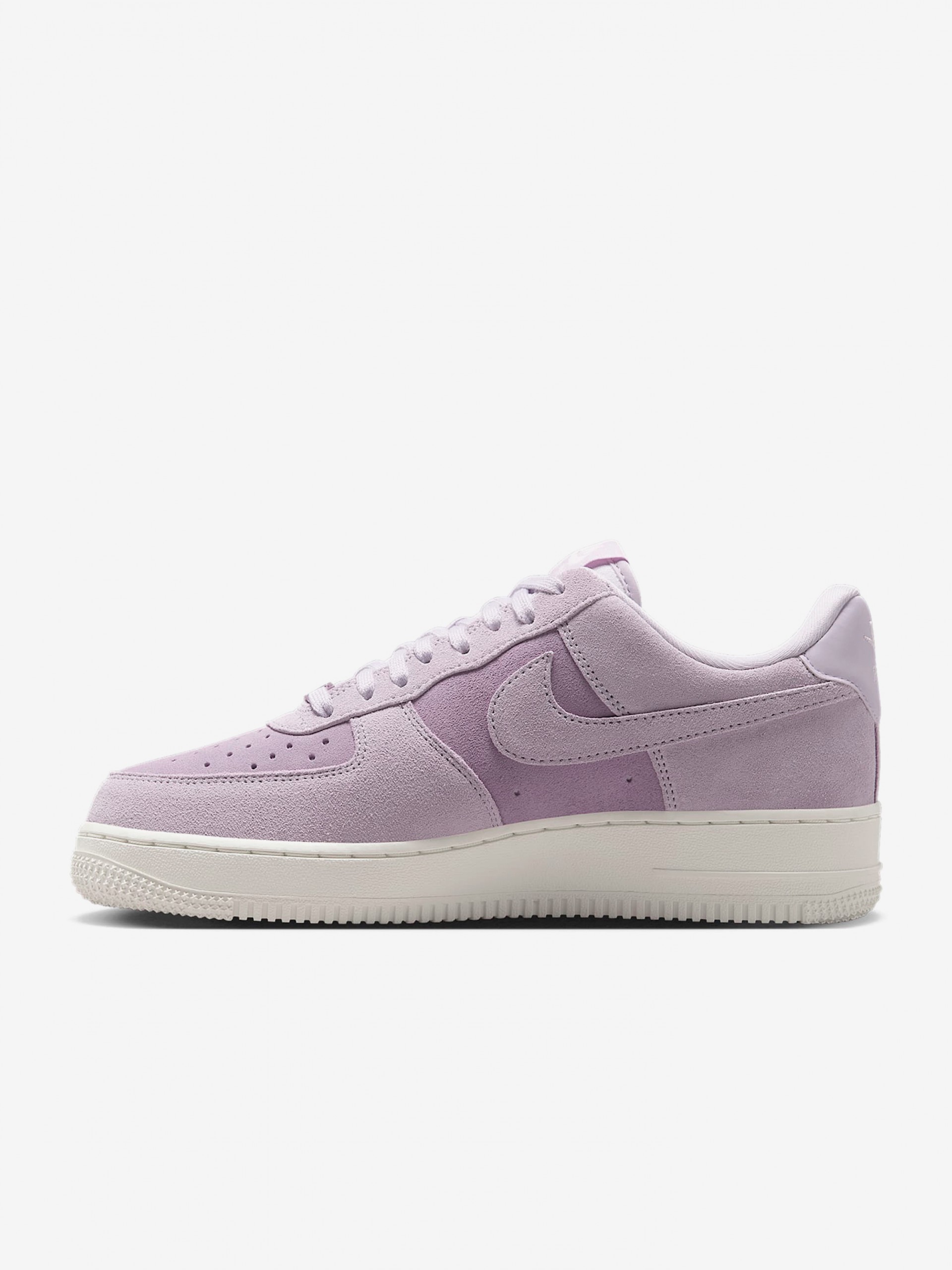 Zapatillas Nike Air Force 1 07 Lila De Gamuza Para Mujer