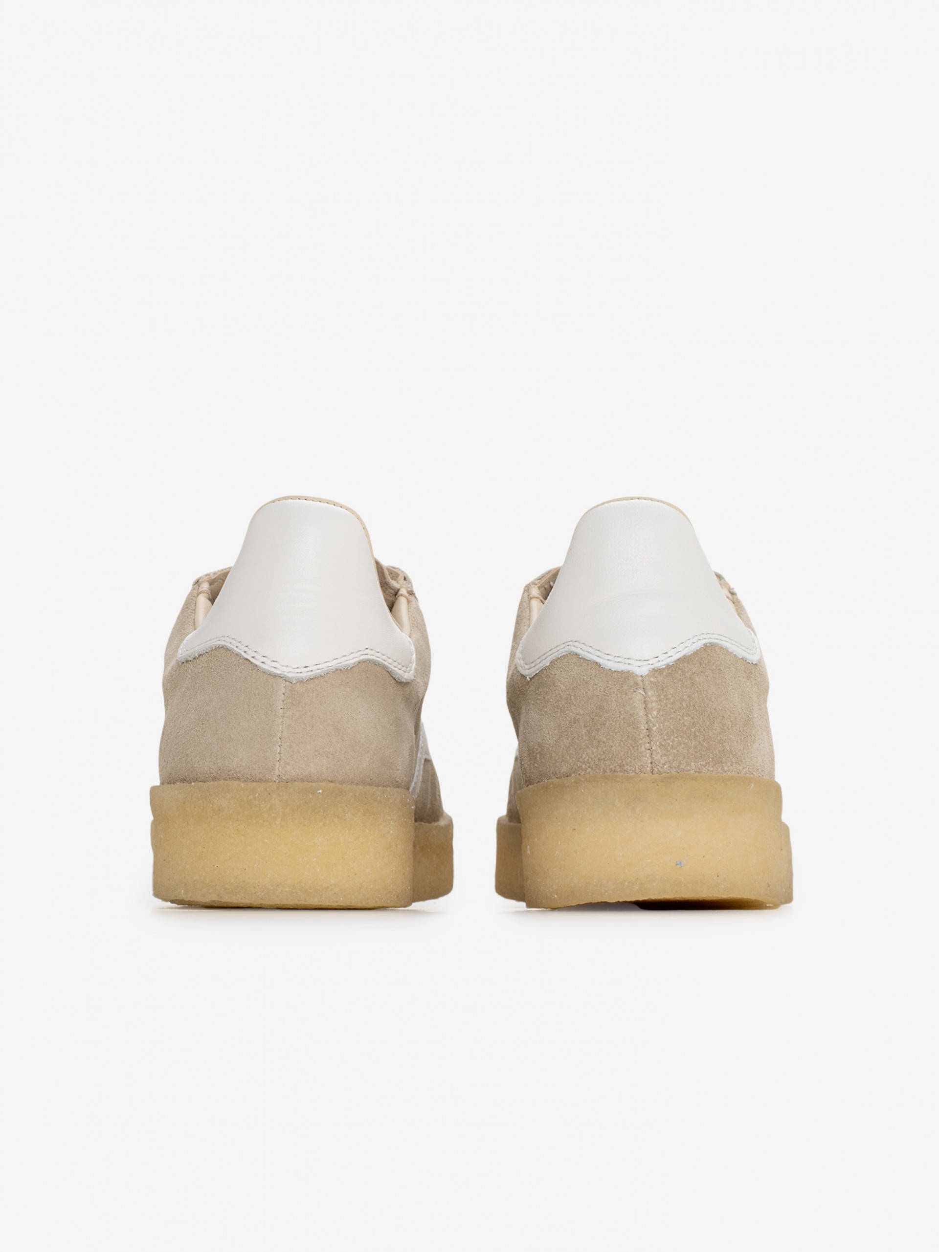 Sapatilhas Gant Cuzima Crepe Bege Em Camurça