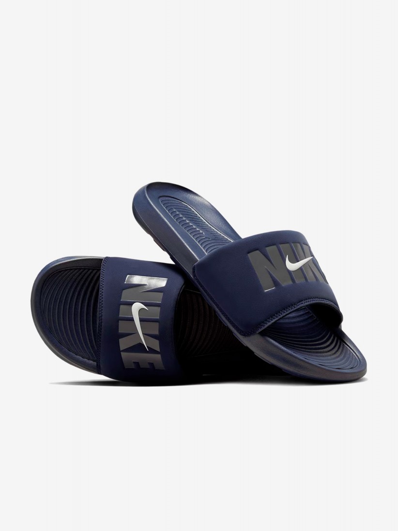 Chinelos Nike Victori One Azuis Para Homem