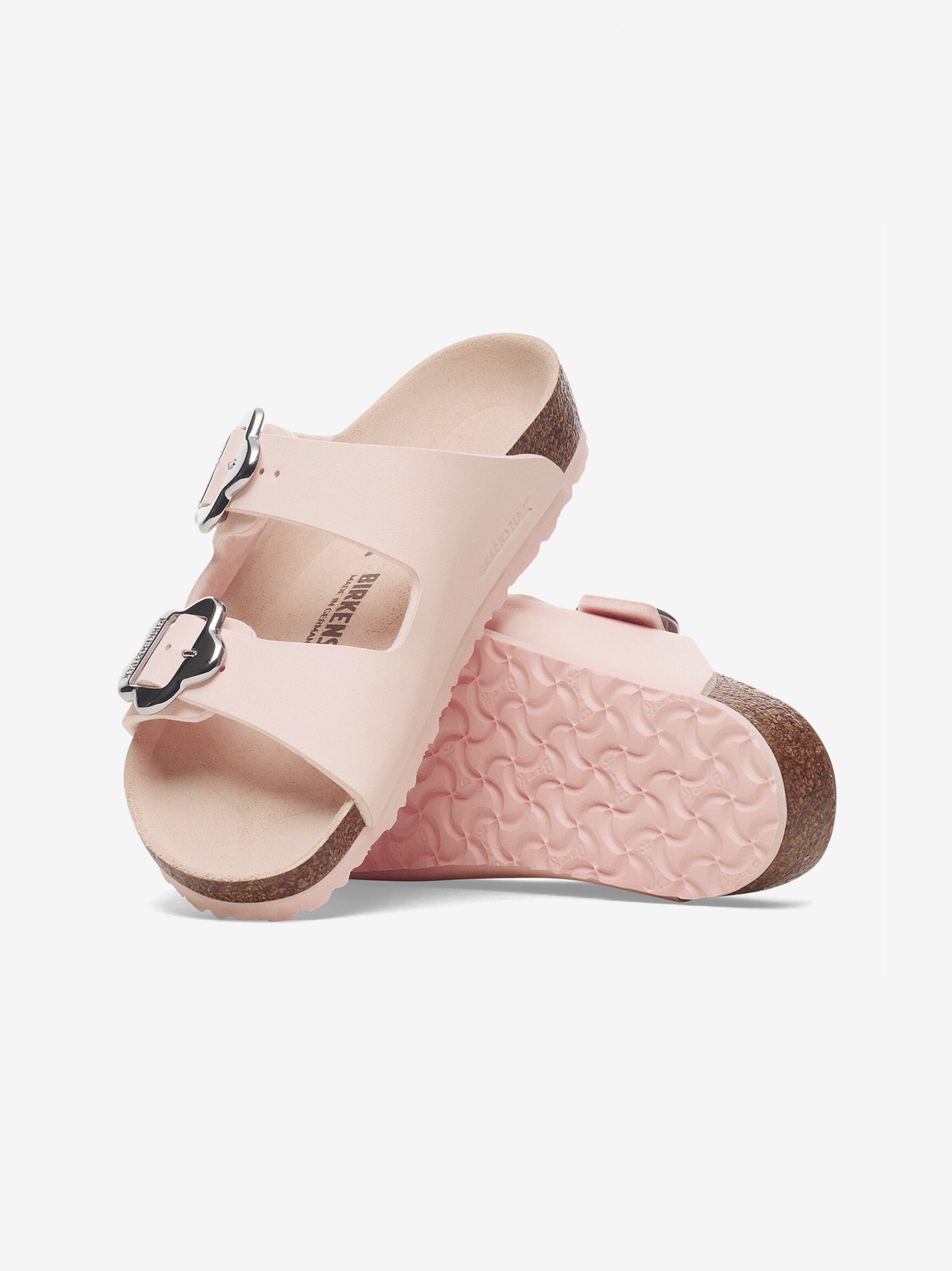 Chanclas Birkenstock Arizona Flower Buckle Birko-Flor Kids Rosa
