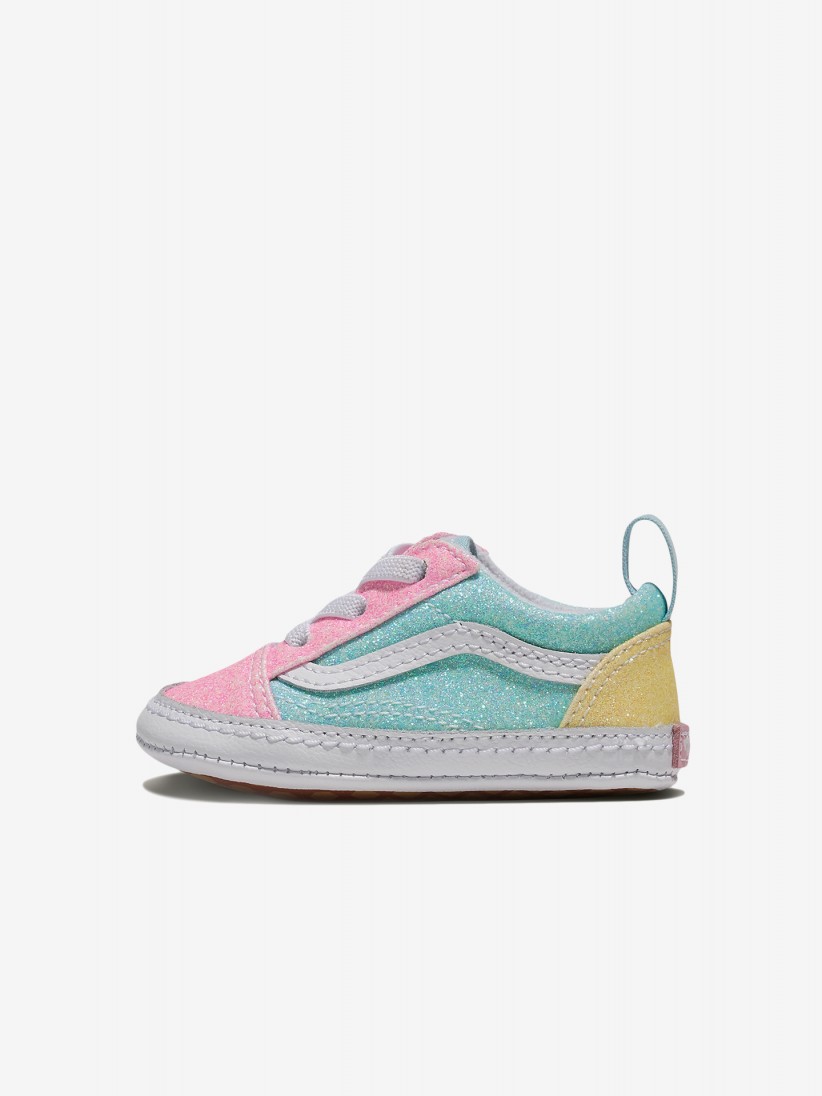Vans Old Skool Crib Glitter Sneakers