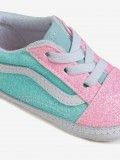 Vans Old Skool Crib Glitter Sneakers